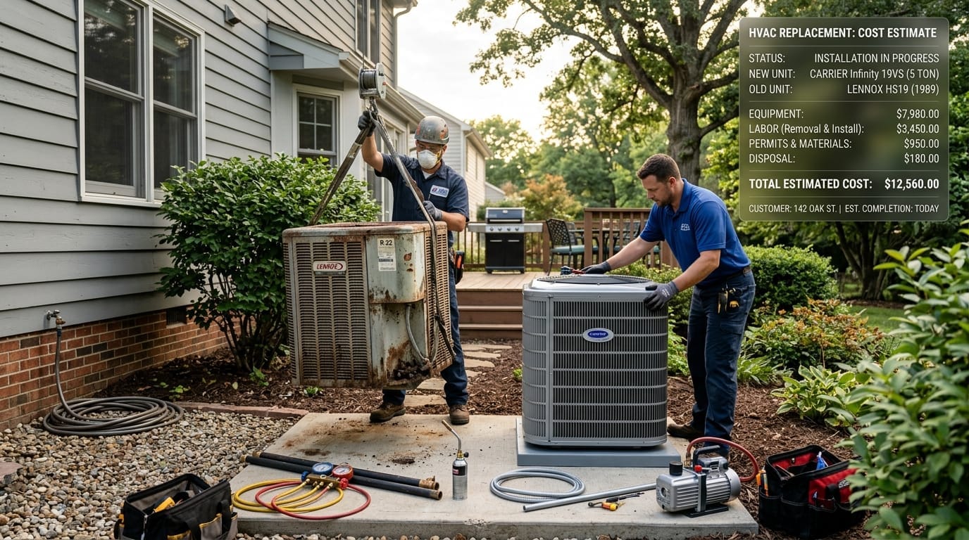HVAC Replacement Cost USA